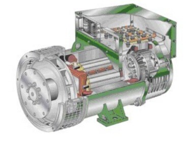 阳西发电机内部结构图